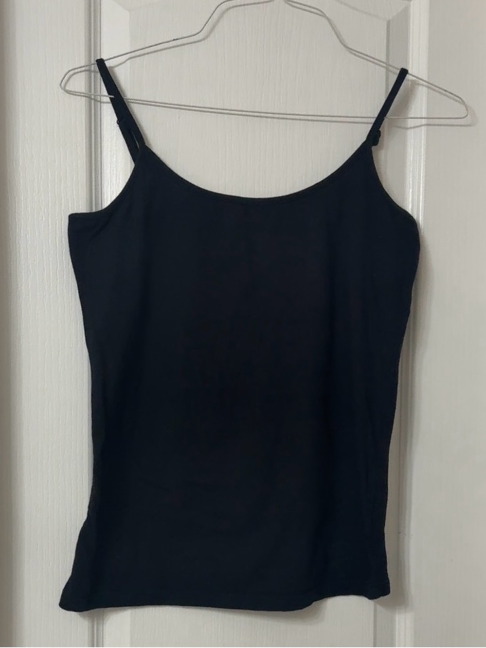 Hype black cami adjustable spaghetti straps size L
